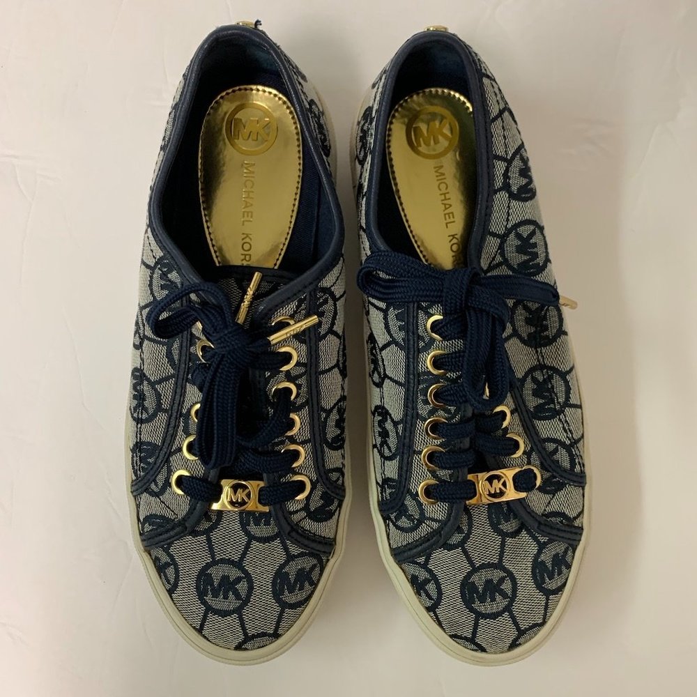 MICHAEL KORS LOGO SNEAKERS 6.5